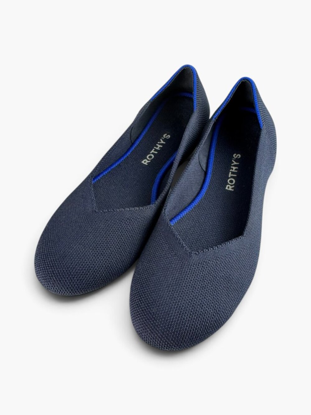 Women’s Rothy’s Ballet Flats Navy Blue Size 8.5